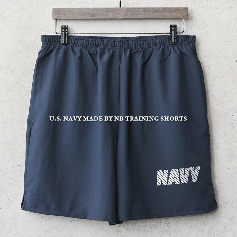 新品 米軍 U.S.NAVY NB社製 フィジカル トレーニングショーツ MADE IN