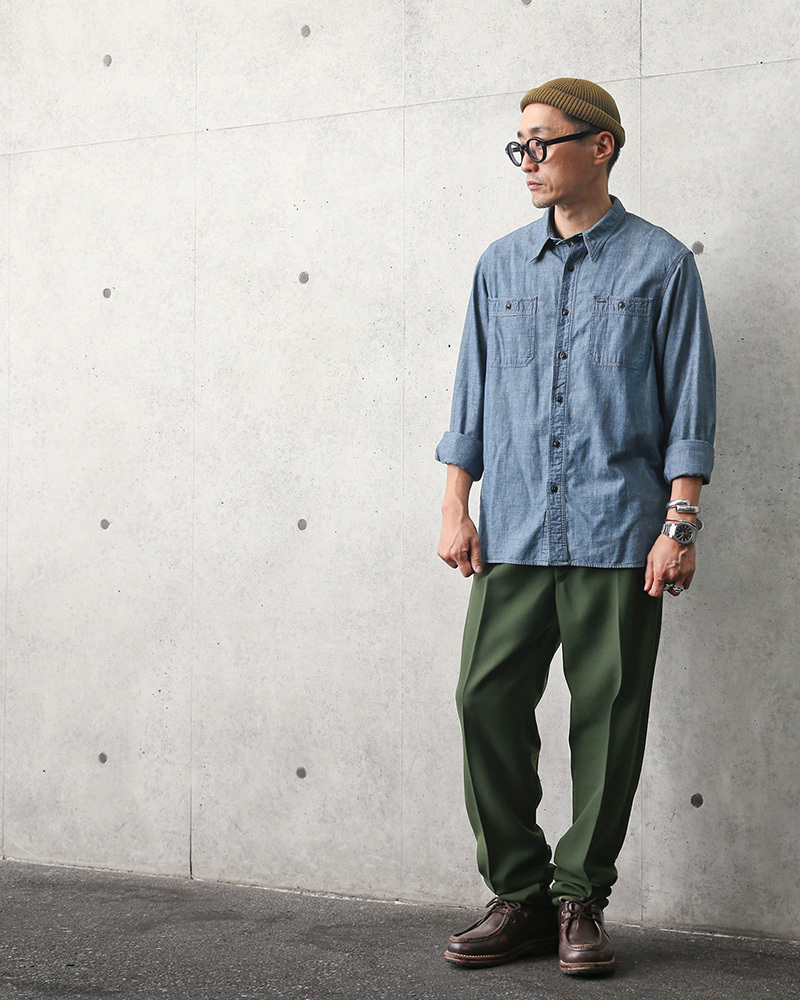 MILITARY 実物 USED スウェーデン軍 PARADE GREEN ウール