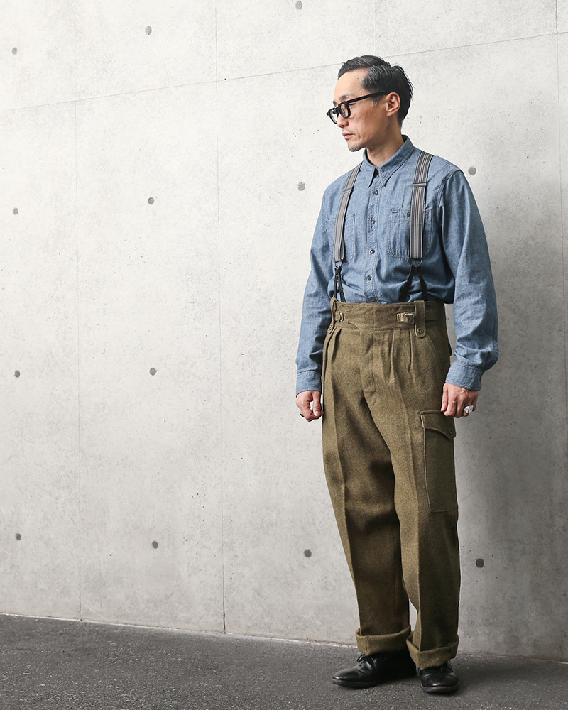 50s オランダ軍 実用品 TROUSERS BATTLEDRESS-