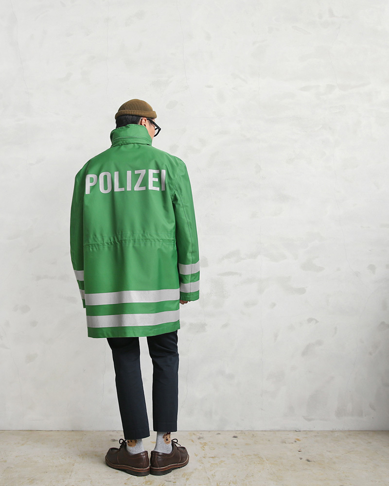 POLIZEI ドイツ警察 レインコート 48 グリーン WAHLER POLIZEI ドイツ警察 レインコート 48 グリーン WAHLER 小物