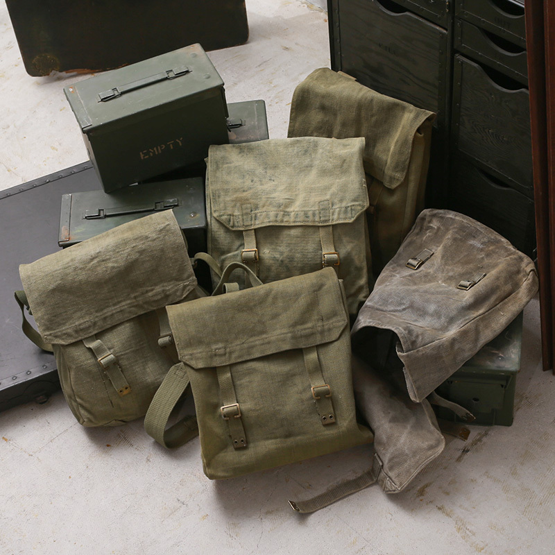 MILITARY 実物 USED イギリス軍 M-37 ミュゼット バッグ MILITARY 実物 USED イギリス軍 M-37 ミュゼット バッグ