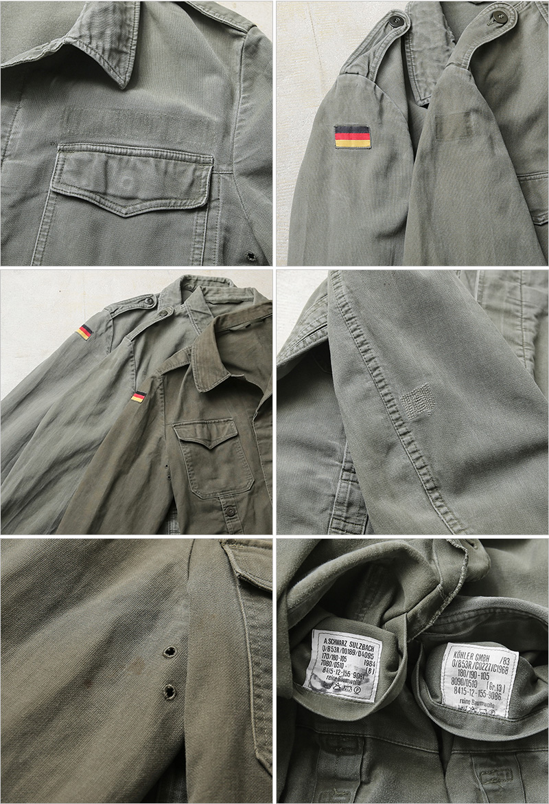 希少 実物 USED ドイツ軍 モールスキン ジャケット 前期型 メンズ