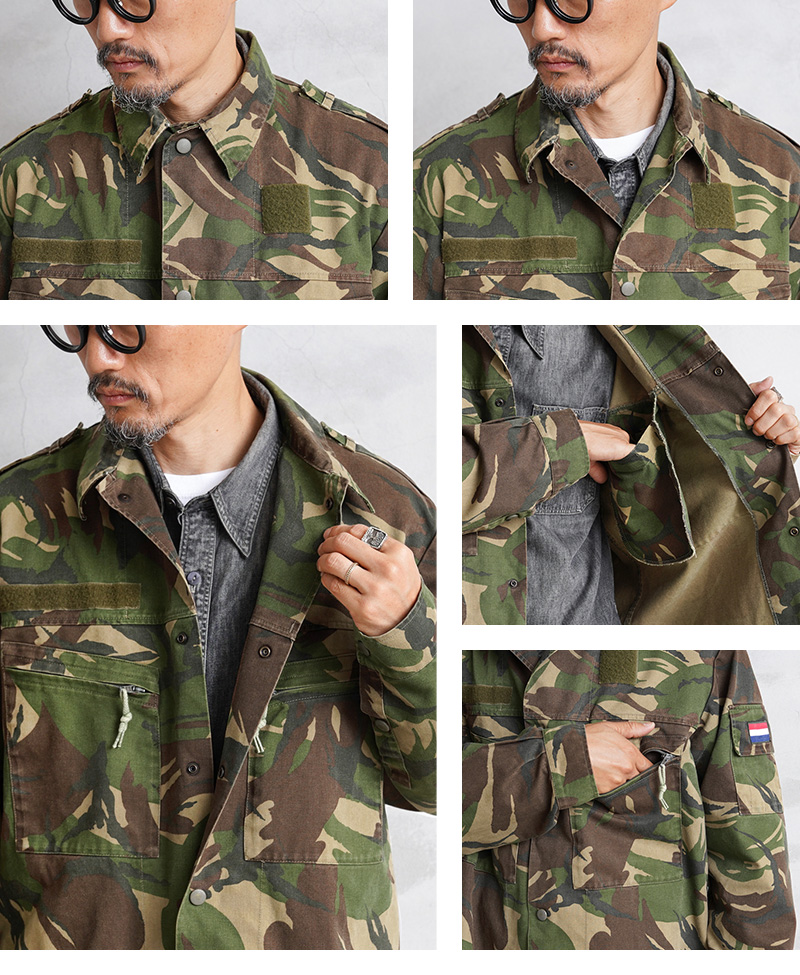 MILITARY リジェクト 訳あり品 実物 USED オランダ軍 フィールド