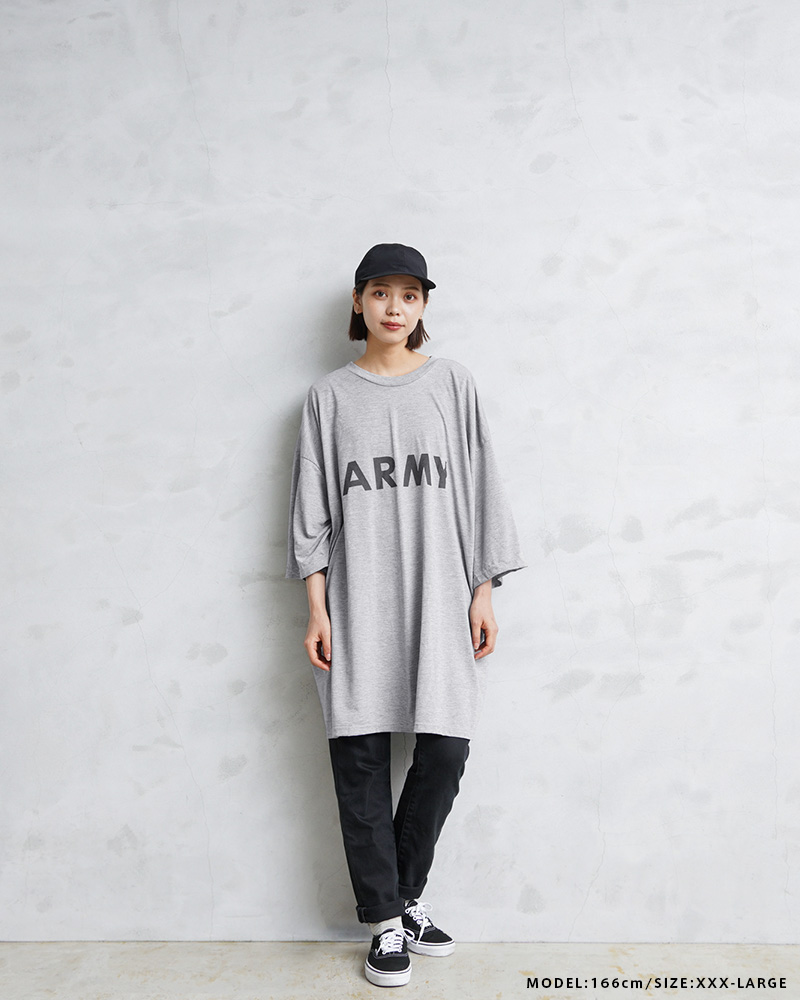 実物 新品 デッドストック 米軍 IPFU ARMY Tシャツ バックプリント