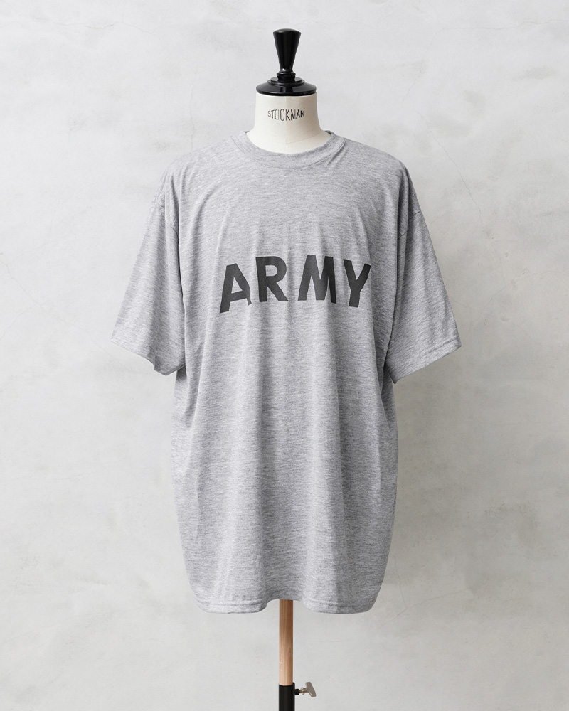 実物 新品 デッドストック 米軍 IPFU ARMY Tシャツ バックプリント入り