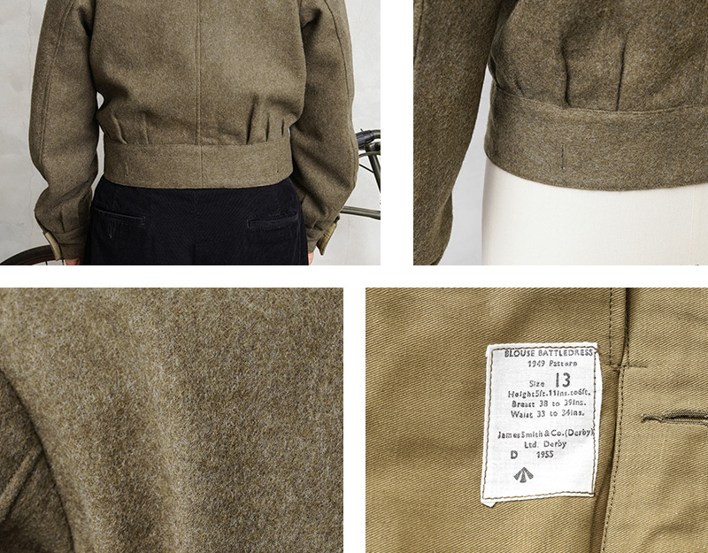 実物 新品 デッドストック イギリス軍 1949 PATTERN BATTLE DRESS