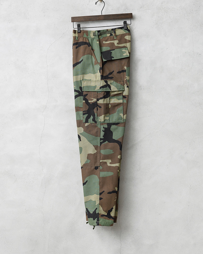 実物 新品 デッドストック 米軍 BDU WOODLAND CAMO カーゴパンツ