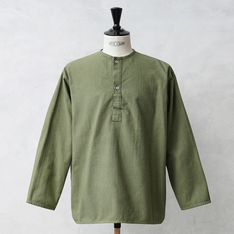 MILITARY 実物 新品 デッドストック ロシア軍 70s ヘンリー