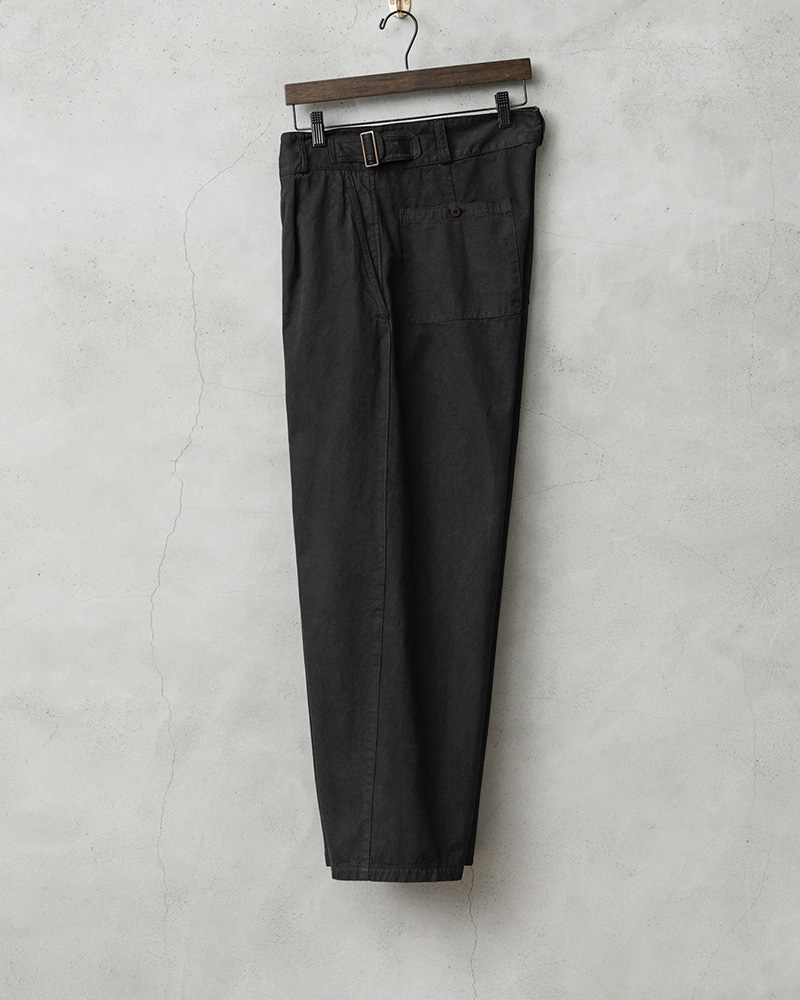 60s Deadstock マックイーンパンツ コットン100 ブラックフリスコ wip_23062211_5.jpg