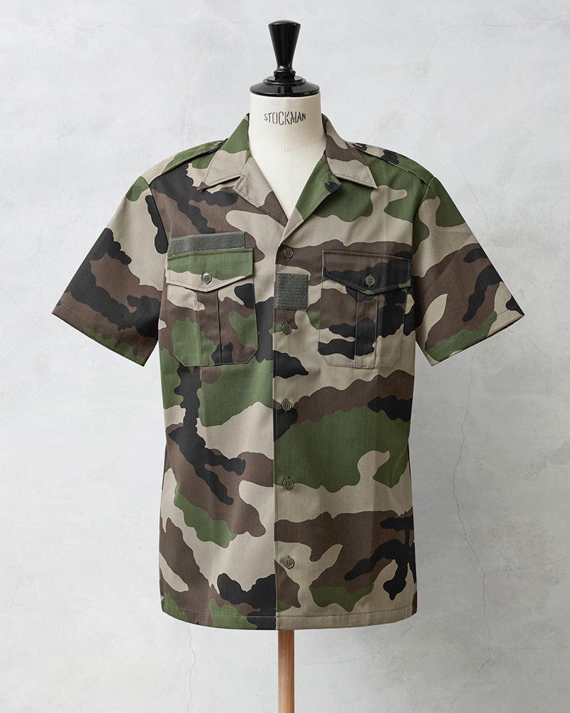 SANDF南アフリカ国防軍S2000カモシャツ 現用官品フラッグパッチ付 DEAD STOCK / 南アフリカ軍デッドストックカモフラージュミリタリー