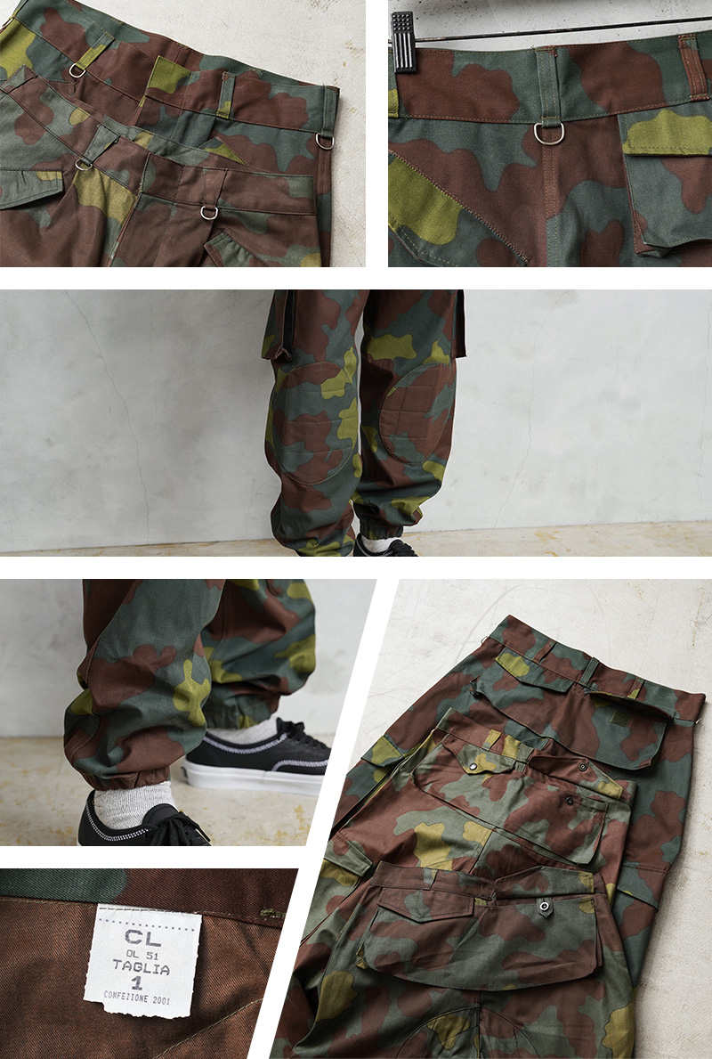USED イタリア軍 パラトルーパーパンツ サンマルコ