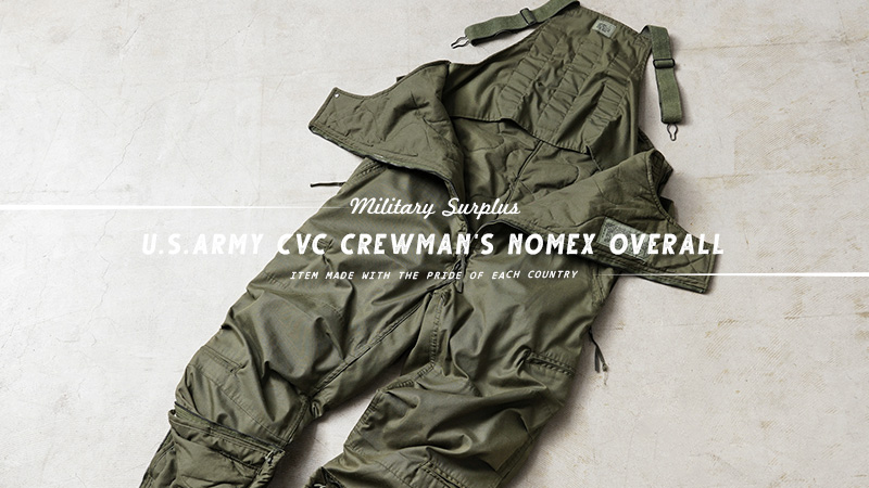 実物 USED 米軍 CVC CREWMAN'S NOMEX オーバーオール アメリカ軍