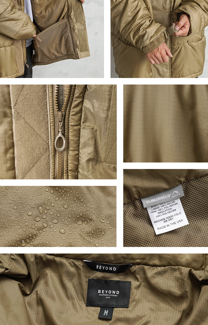 BEYOND製 A7 COLD PARKA CLIMASHIELD APEX モンスターパーカー COYOTE MADE IN USA /  インサレーション ジャケット ビヨンド アウター【クーポン対象外】【T】 : wip-23101212 : ミリタリーショップWAIPER - 通販  - Yahoo!ショッピング