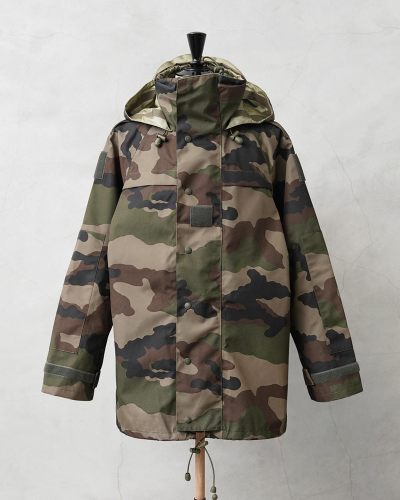 実物 USED フランス軍 CCE CAMO WATERPROOF フィールド 