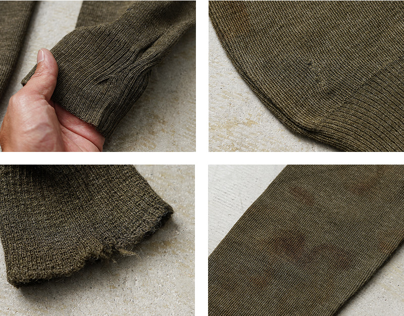 オランダ　ヴィンテージ　Vネックセーター 楽天市場】実物 USED オランダ軍 ヴィンテージ Vネック セーター