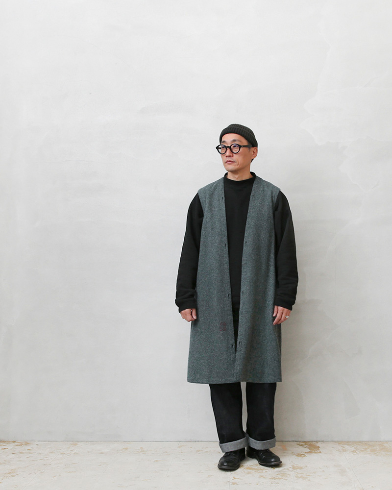 MILITARY（ミリタリー） 実物 USED スイス軍 ブルーグレー ウール