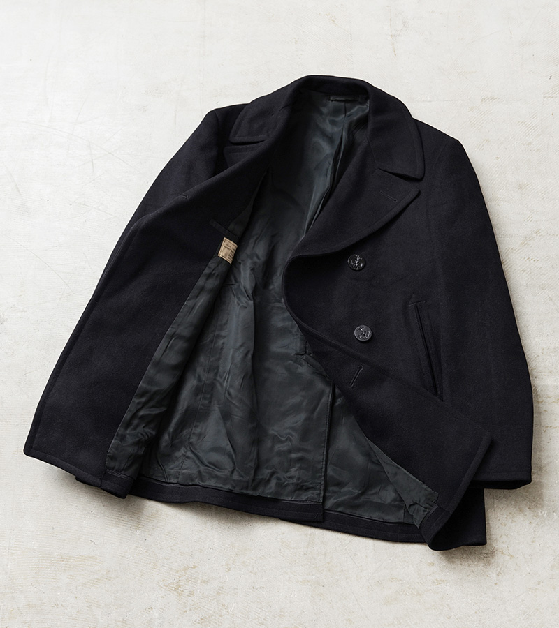 実物 USED 米軍 U.S.NAVY KERSEY（カージー）ウール ピーコート アンカーボタン / Pコート PEA COAT 古着 軍物 軍モノ  ビンテージ【クーポン対象外】【I】 : wip-24012513 : ミリタリーショップWAIPER - 通販 - Yahoo!ショッピング