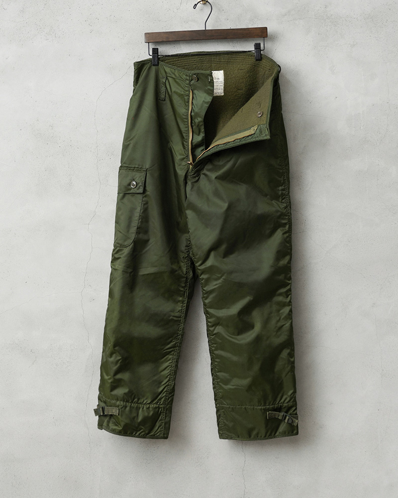 米軍 実物 ナイロンデッキジャケット+パンツ MILITARY（ミリタリー） 実物 USED 米軍 U.S.NAVY EXTREME COLD