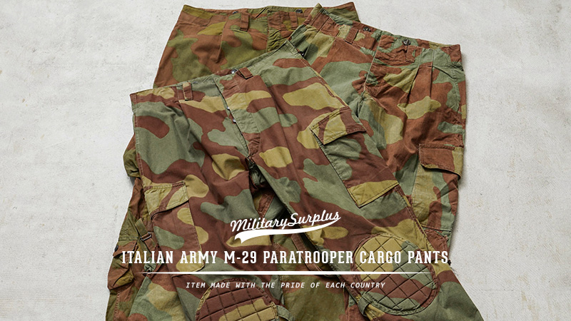 MILITARY（ミリタリー） 実物 USED イタリア軍 M-29 TELO MIMETICO