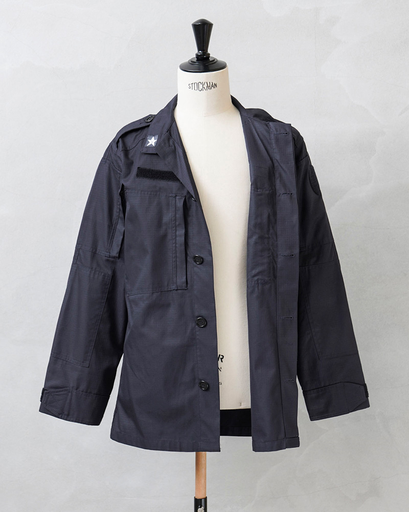 MILITARY 実物 USED イタリア軍 M.M. NAVY リップストップ