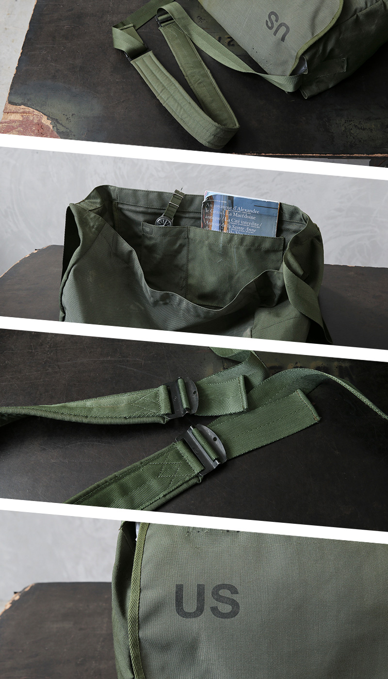 WAIPER.inc 実物 米軍 コーデュラナイロン ダッフルバック