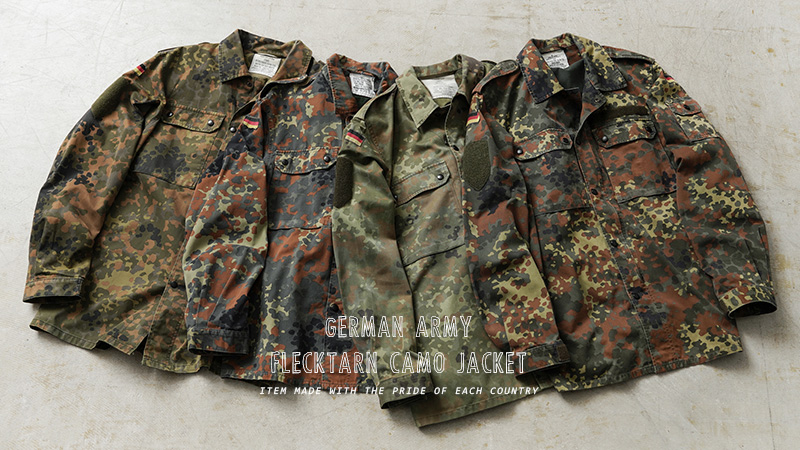 MILITARY 実物 USED ドイツ軍 フレクターカモ ジャケット