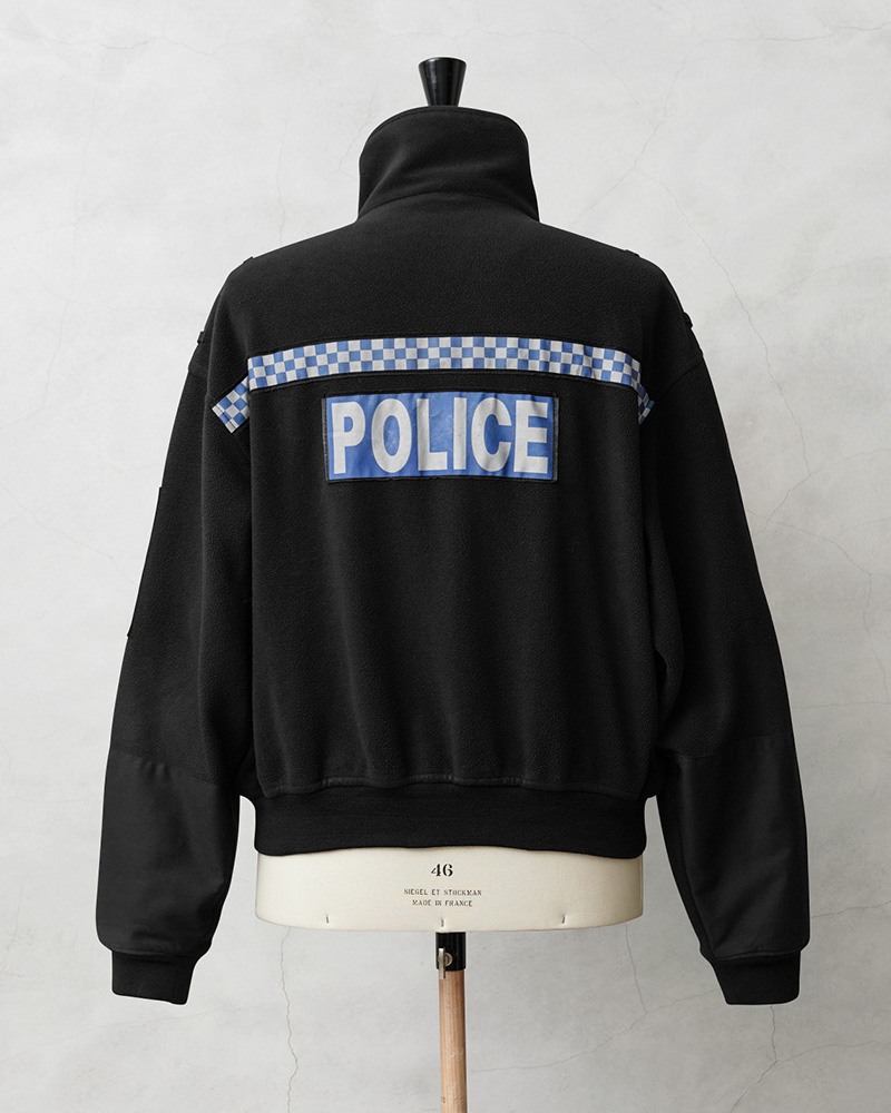 実物 USED イギリス警察 POLARTEC POLICE フリースジャケット ポリスリフレクターあり ポーラテック 古着  ユーロ【クーポン対象外】【I】