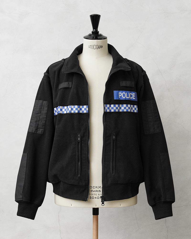MILITARY 実物 USED イギリス警察 WINDPROOF POLICE フリース