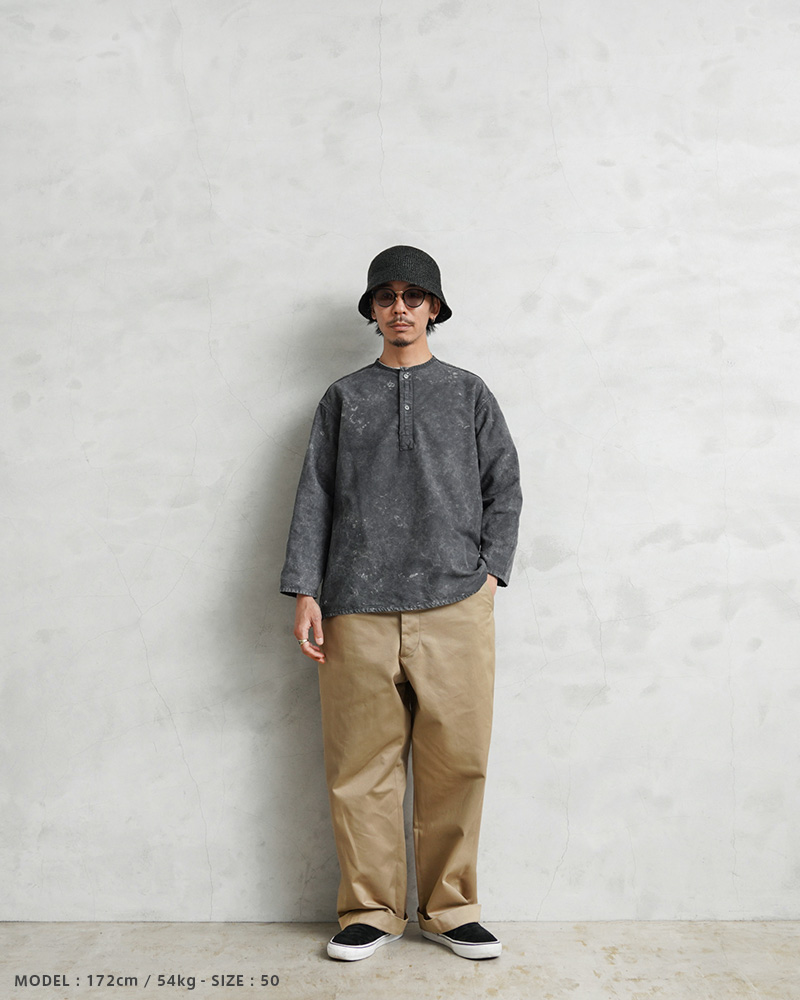 MILITARY 実物 新品 デッドストック ロシア軍 70s ヘンリー