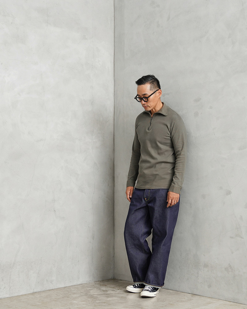 MILITARY 実物 新品 デッドストック フランス軍 クルーネック