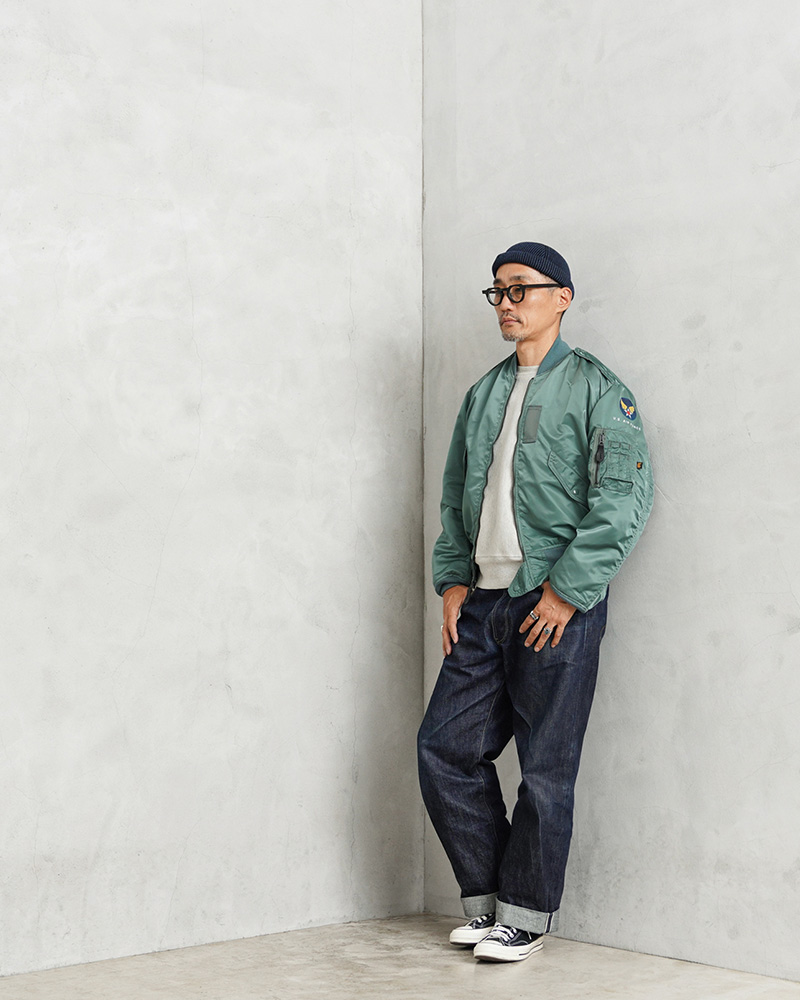 Alpha Industries ALPHA アルファ デッドストック MADE IN USA L Alpha Industries ALPHA アルファ デッドストック MADE IN USA L
