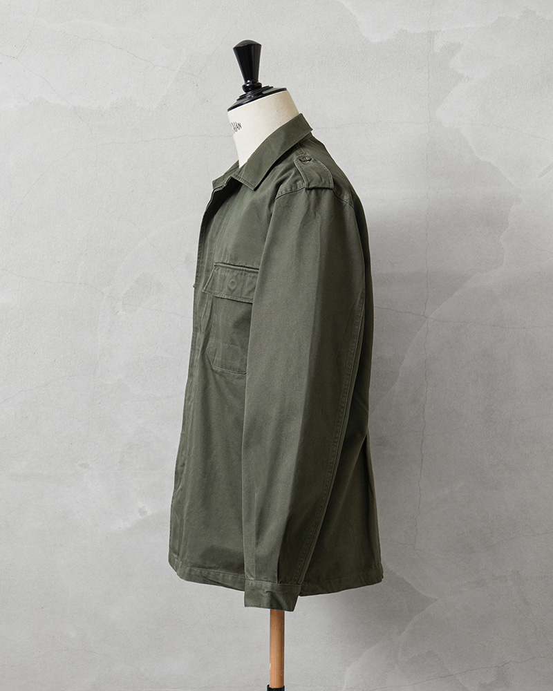 MILITARY 実物 USED ベルギー軍 ユーティリティーシャツ