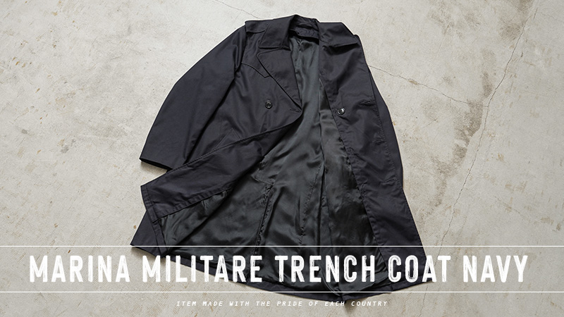 【レア】イタリア軍 コート 80s ナイロン LAMPO コの字ジッパー 古着 イタリア軍 トレンチコート 階級章 取り外し可 80's 古着屋