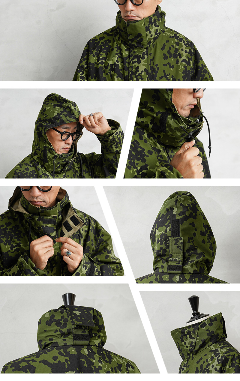 実物　デンマーク軍　HMAK M84 コンバットジャケット　サバゲー　希少 実物デンマーク軍HMAK M84 コンバットジャケットサバゲー希少