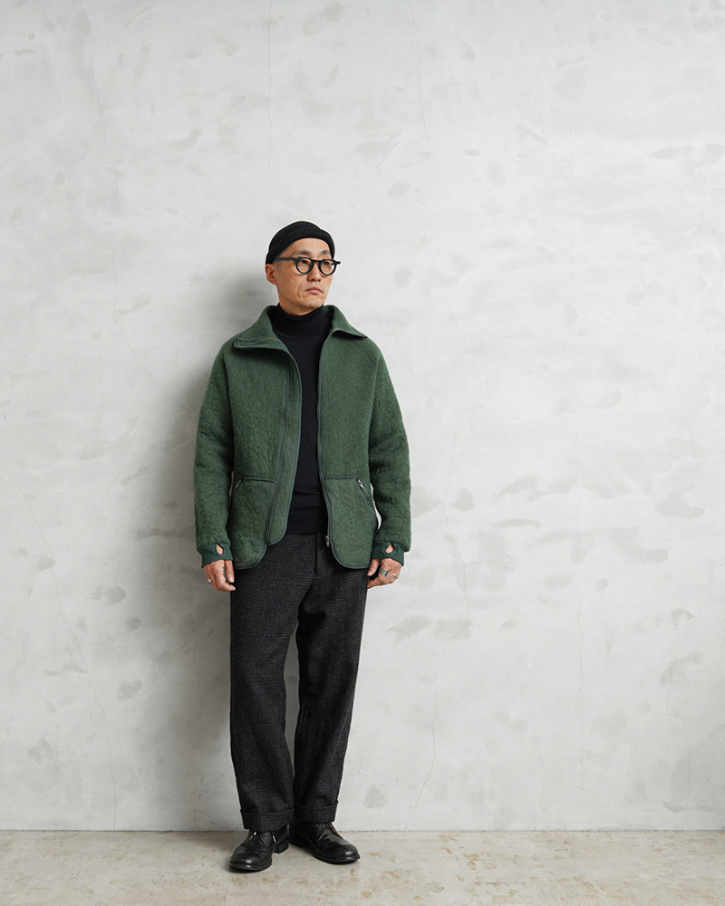 MILITARY（ミリタリー） 実物 USED オランダ軍 BUMPY FABRIC ボア