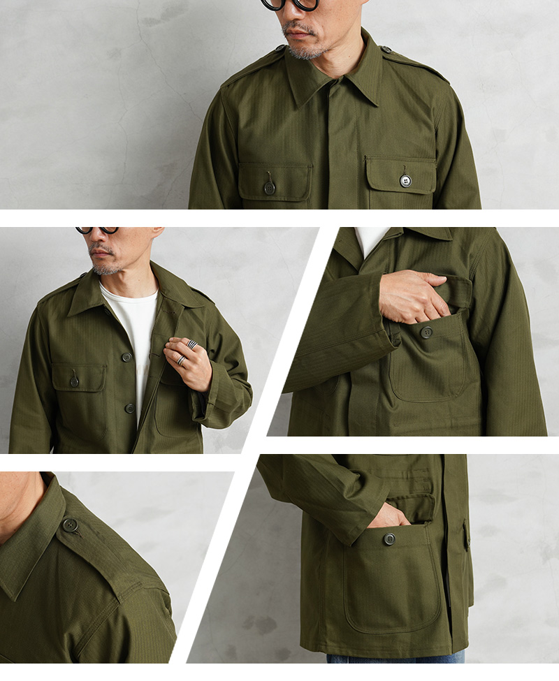 MILITARY（ミリタリー） 実物 新品 デッドストック デンマーク軍 HBT