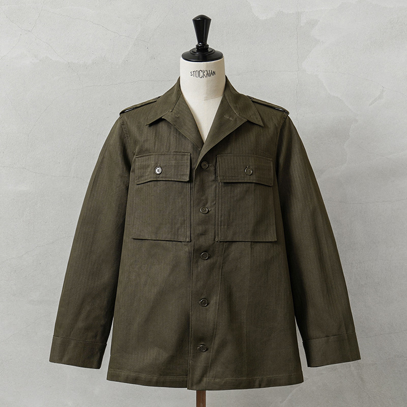 50s　オランダ軍　ヘリンボーン ジャケット M43 HBT 楽天市場】実物 USED オランダ軍 HBT（ヘリンボーンツイル