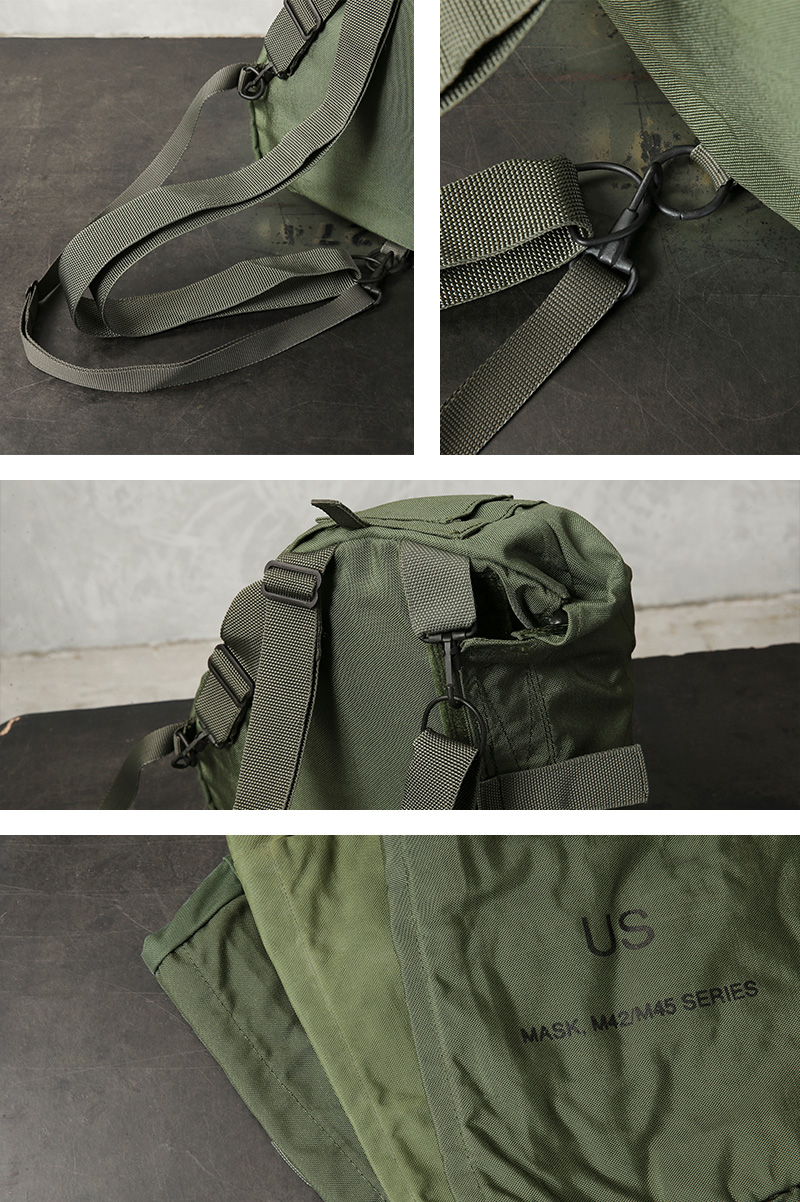 【実物】アメリカ軍M42ガスマスクセット一式　Sサイズ　デッドストック MILITARY 今だけ15％OFF！実物 新品 デッドストック 米軍 M42