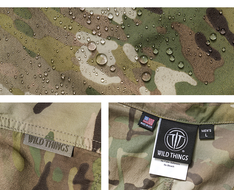 レア・廃版WT TACTICAL マルチカム プルオーバーwild things USA製 WT TACTICAL WILD THINGSワイルドシングス マルチカム