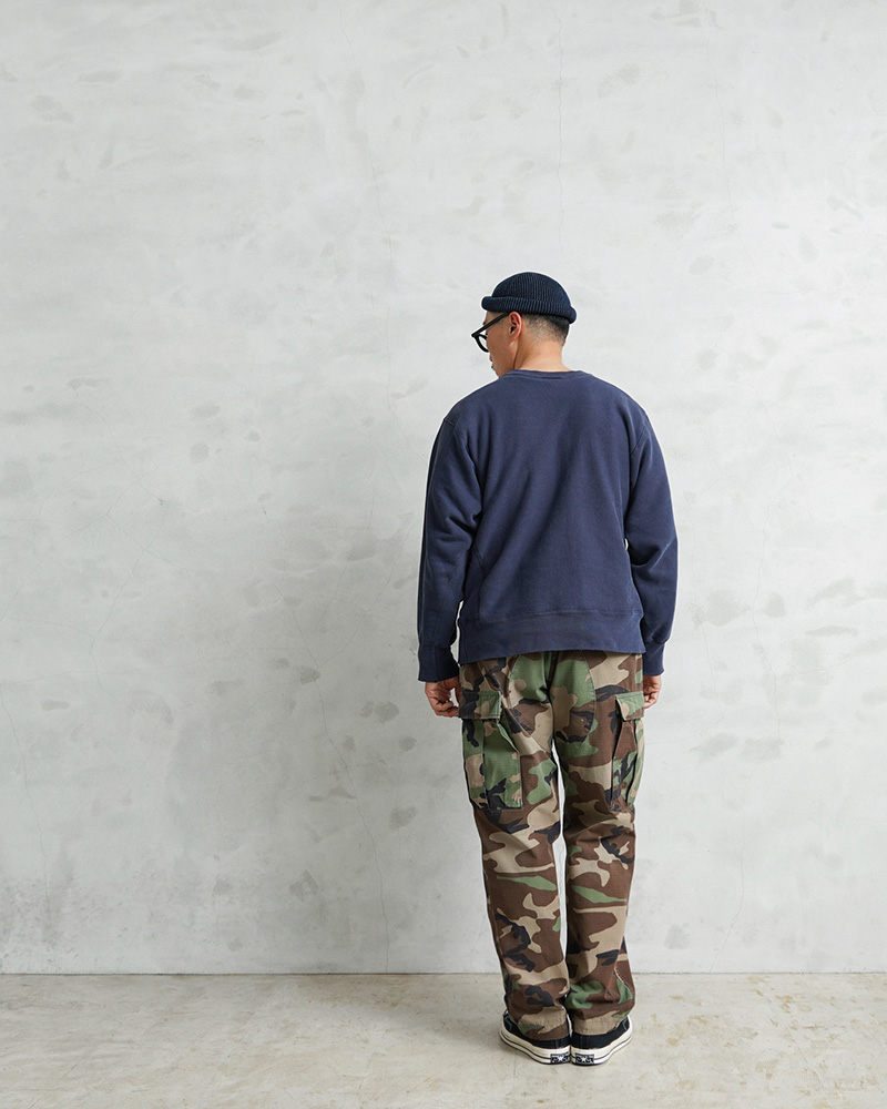 MILITARY 実物 USED 米軍 BDU WOODLAND CAMO リップストップ