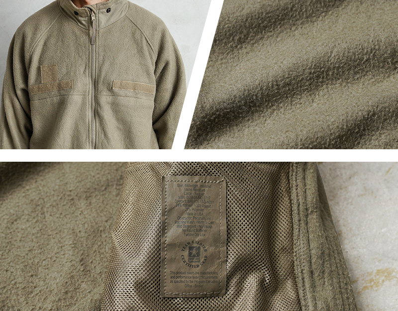 MILITARY（ミリタリー） 実物 USED 米軍 EWOL FIRE RESISTANT フリース
