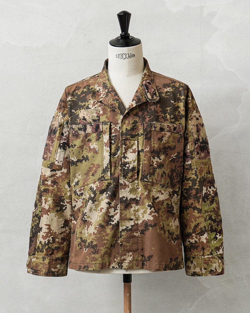 値下げ中】イタリア軍コンバットジャケット黒染1960-70s
