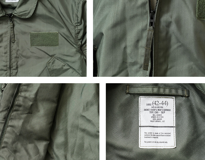 MILITARY 実物 USED 米軍 CWU-36/P フライトジャケット / CWU