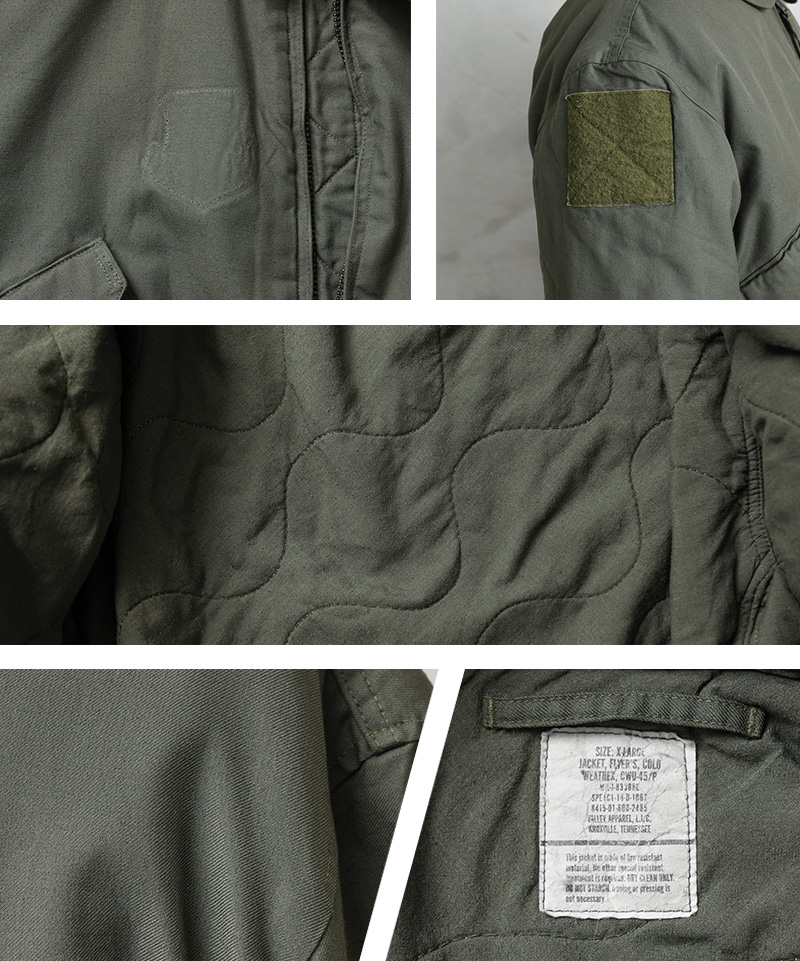 MILITARY（ミリタリー） 実物 USED 米軍 CWU-45/P フライトジャケット