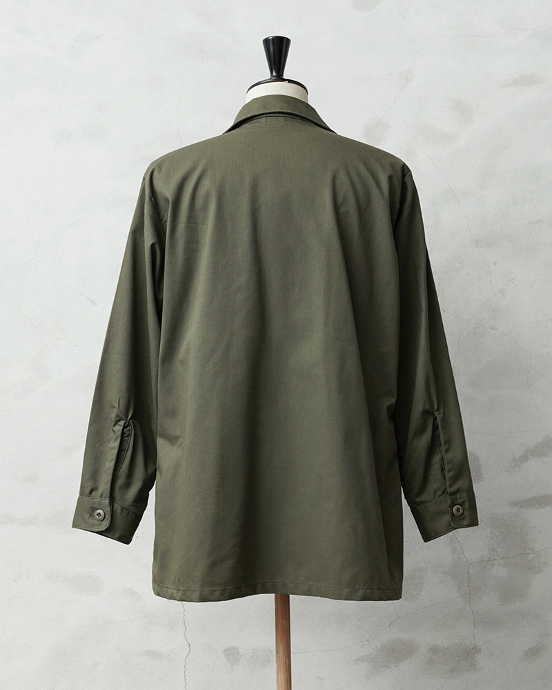実物 新品 デッドストック 米軍 ユーティリティシャツ OG-507