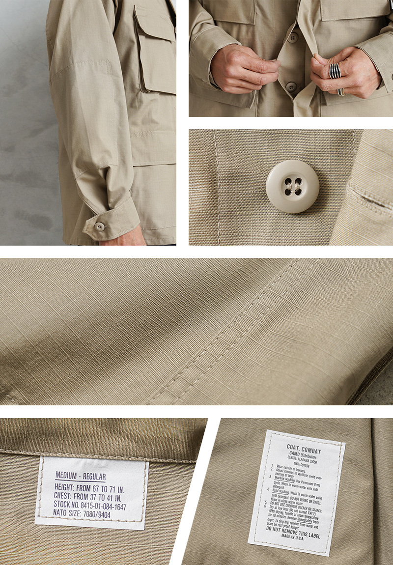 MILITARY MADE IN USA 新品 米軍 デッドストック BDU ジャケット