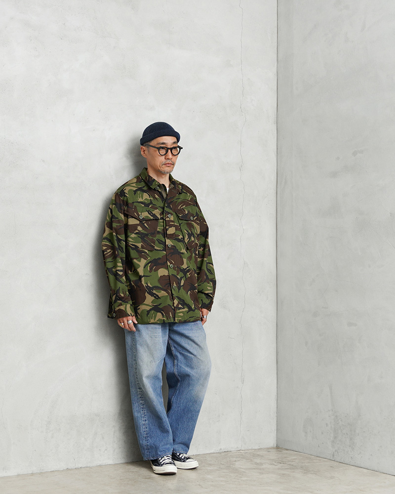 MILITARY 実物 USED イギリス軍 LIGHTWEIGHT COMBAT ジャケット