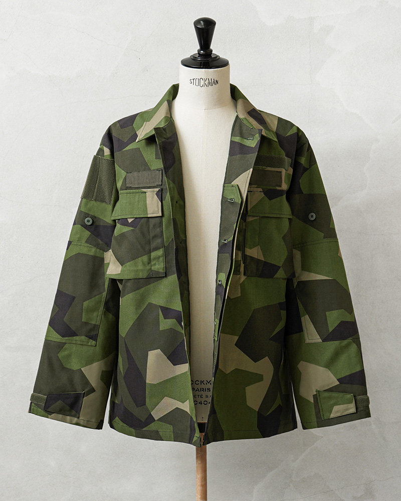 ルーマニア軍放出品 フィールドジャケット 防寒着 M90リーフ迷彩