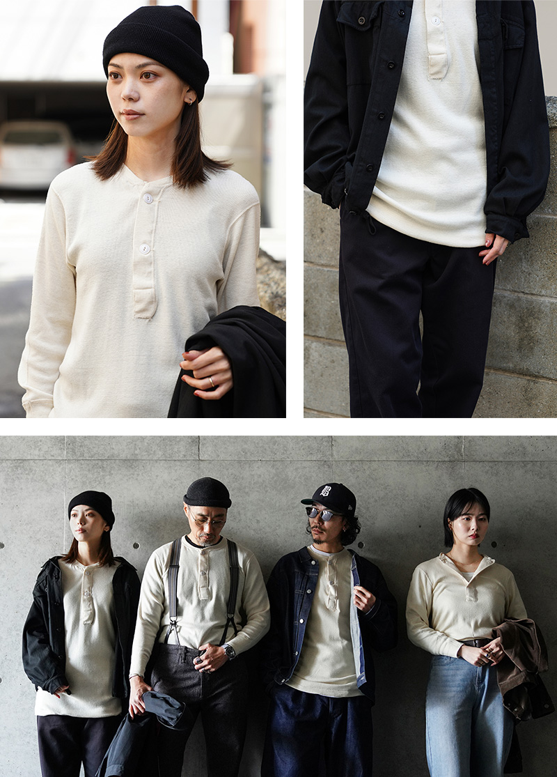 MILITARY 実物 新品 デッドストック 米軍 ヘンリーネック MILITARY 実物 新品 デッドストック 米軍 ヘンリーネック