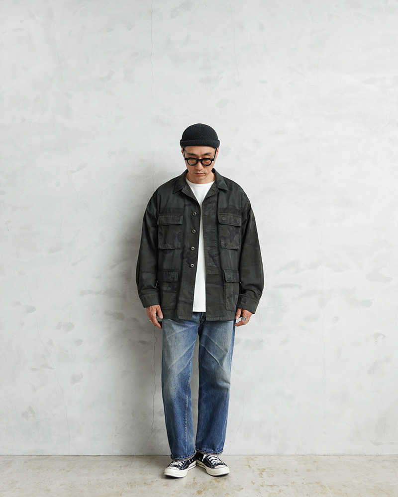 MILITARY（ミリタリー） 実物 USED 米軍 BDU WOODLAND CAMO ジャケット